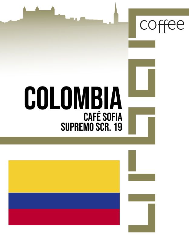 Colombia Café Sofia Supremo scr. 19